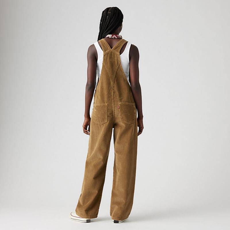 Levi's FL Baggy Overall In Ermine Corduroy-The Trendy Walrus