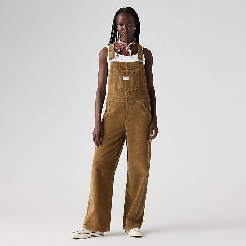 Levi's FL Baggy Overall In Ermine Corduroy-The Trendy Walrus