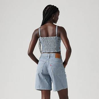 Levi's Jadine Denim Cami In Tank Mischa Blue Stripe-The Trendy Walrus