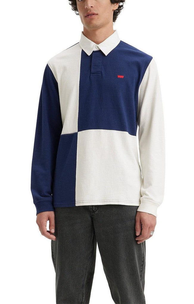 Levis LS Classic Colorblock Rugby Offset Shirt-The Trendy Walrus