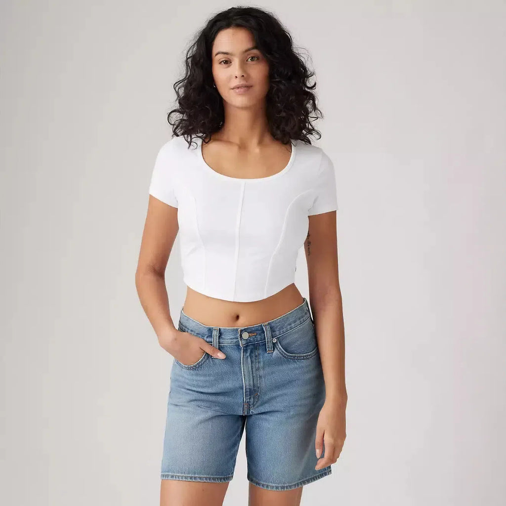 Levi's Lyra White Tee-The Trendy Walrus