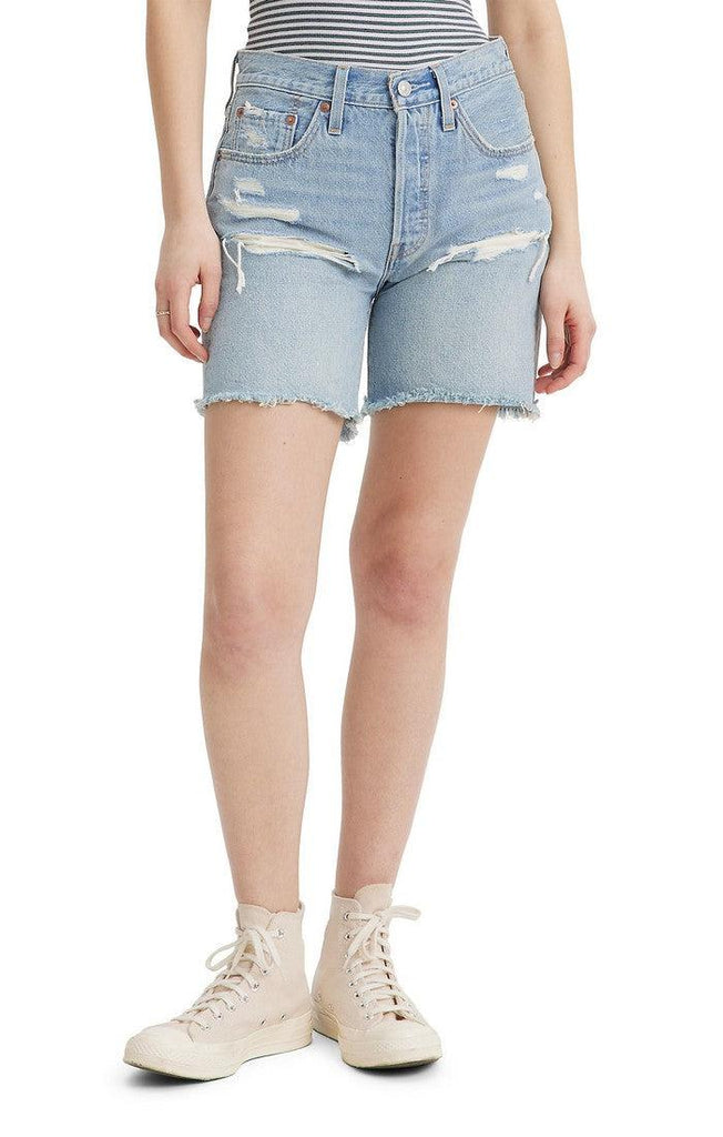 Levi's Mid Thigh Short In Earthquake-The Trendy Walrus