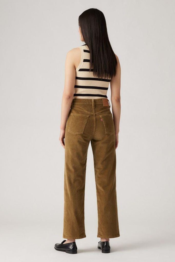 Levi's Ribcage Sraight Ankle Zip ND Ermine Corduroy-The Trendy Walrus