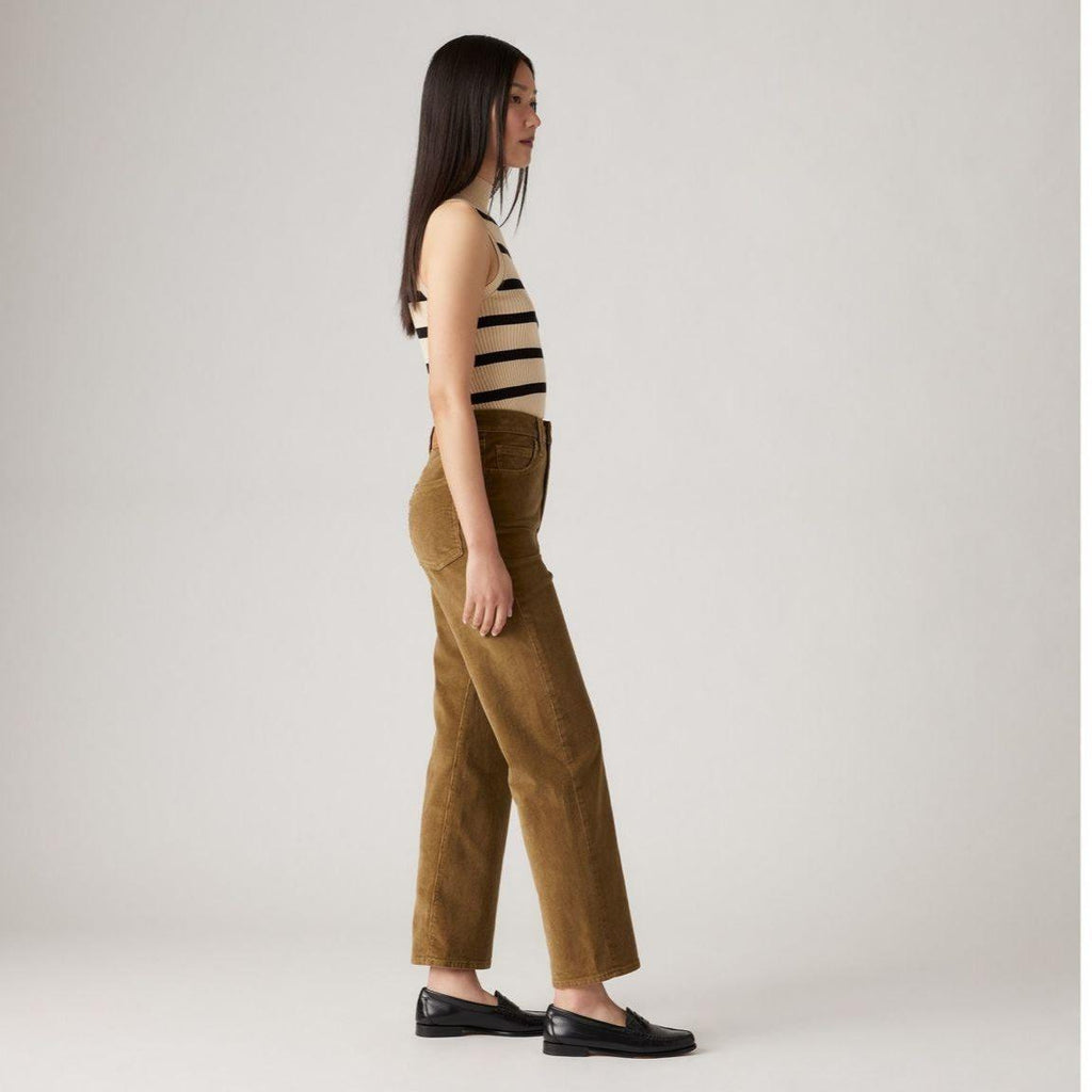 Levi's Ribcage Sraight Ankle Zip ND Ermine Corduroy-The Trendy Walrus