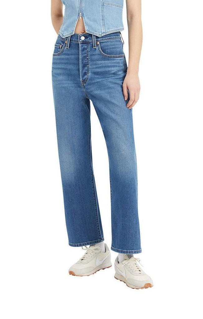 Levi's Ribcage Straight Ankle Hitzig Mid-The Trendy Walrus