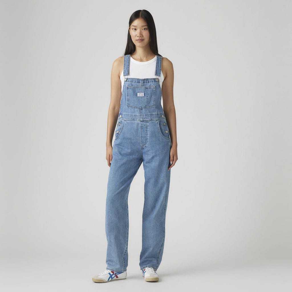 Levi's Vintage Overalls In Chill Day-The Trendy Walrus