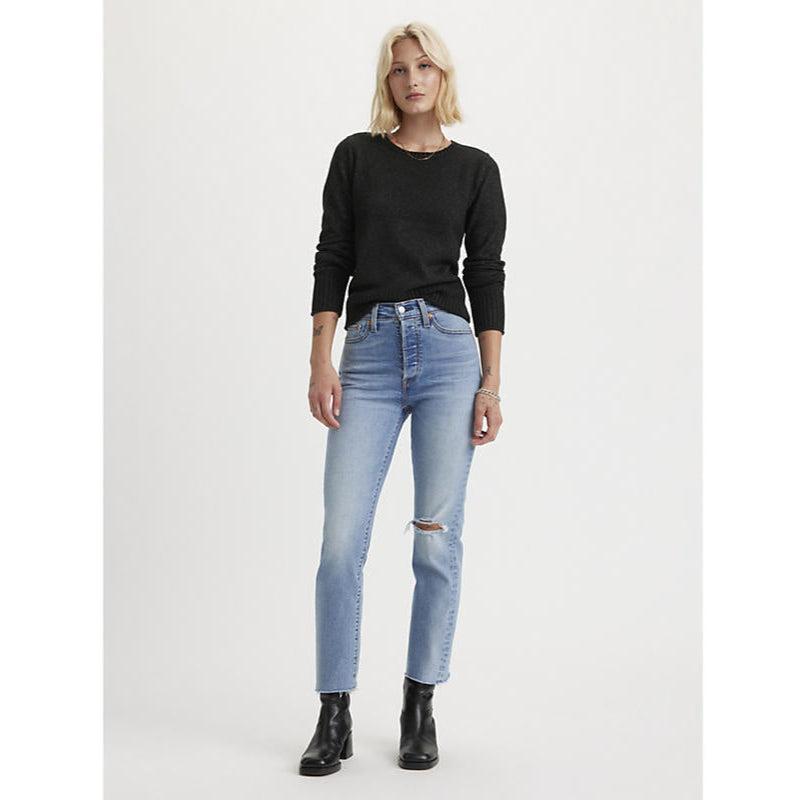 Levi's Wedgie Straight In Night Sight-The Trendy Walrus