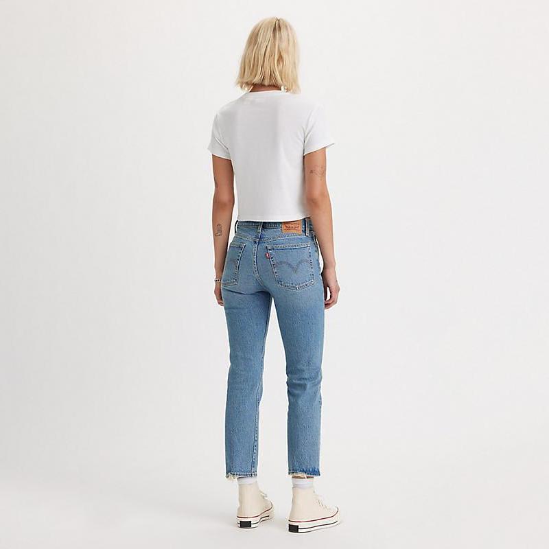 Levi's Wedgie Straight Leg In Calling All Blues-The Trendy Walrus