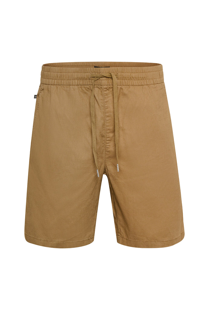 Matinique MAbarton Linen Shorts In Khaki-The Trendy Walrus