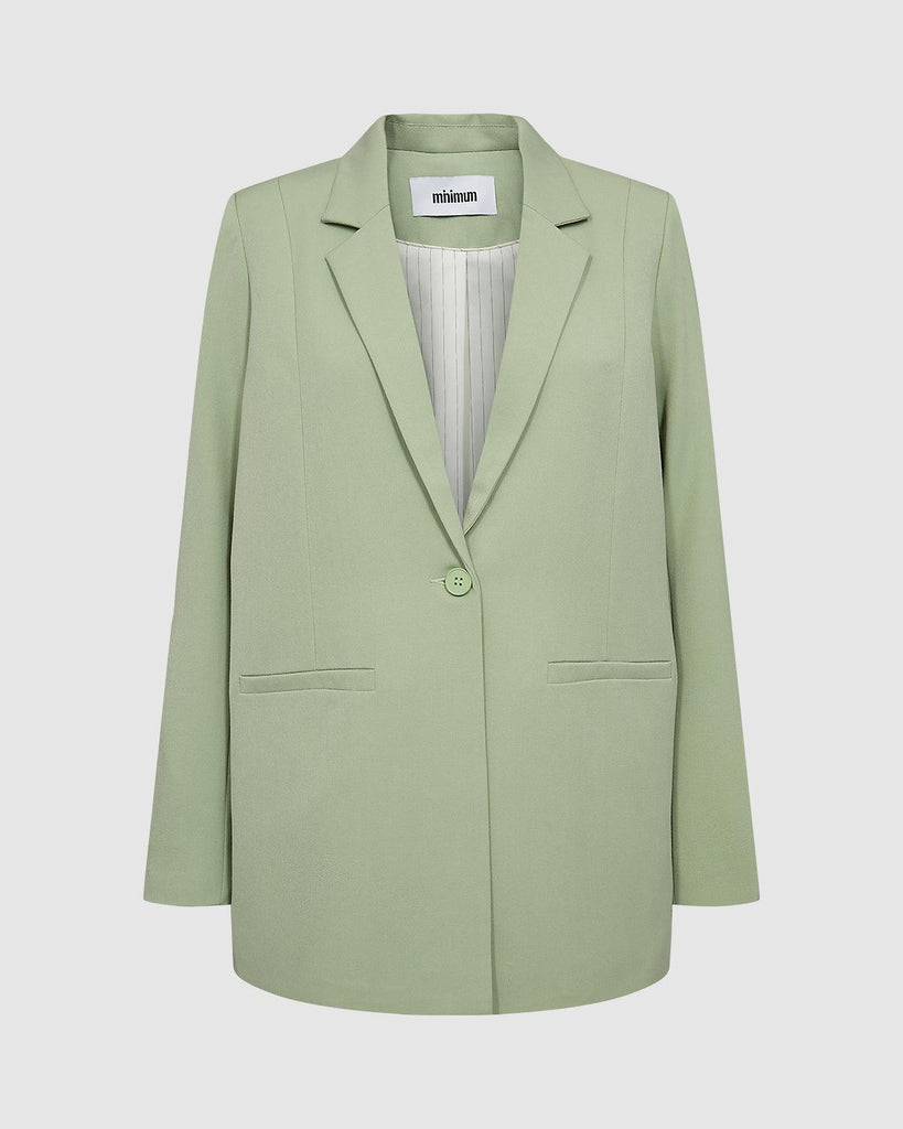 Minimum Tara 2.0 Blazer E54 In Green Smoke-The Trendy Walrus