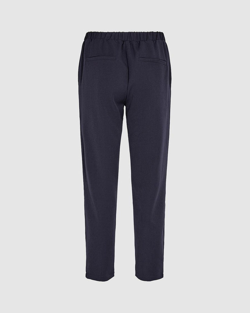 Minimum sofja 2.0 Casual Pants In Navy Blazer-The Trendy Walrus