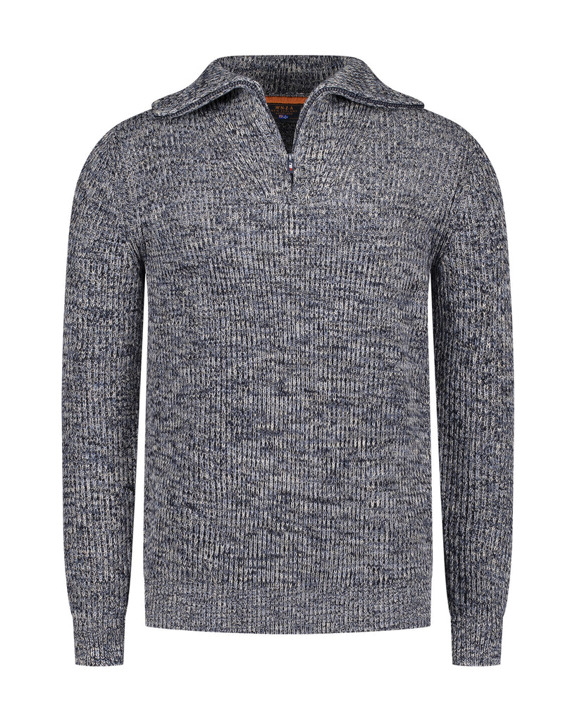 NZA Drake Pullover In Skipper Classic Navy-The Trendy Walrus