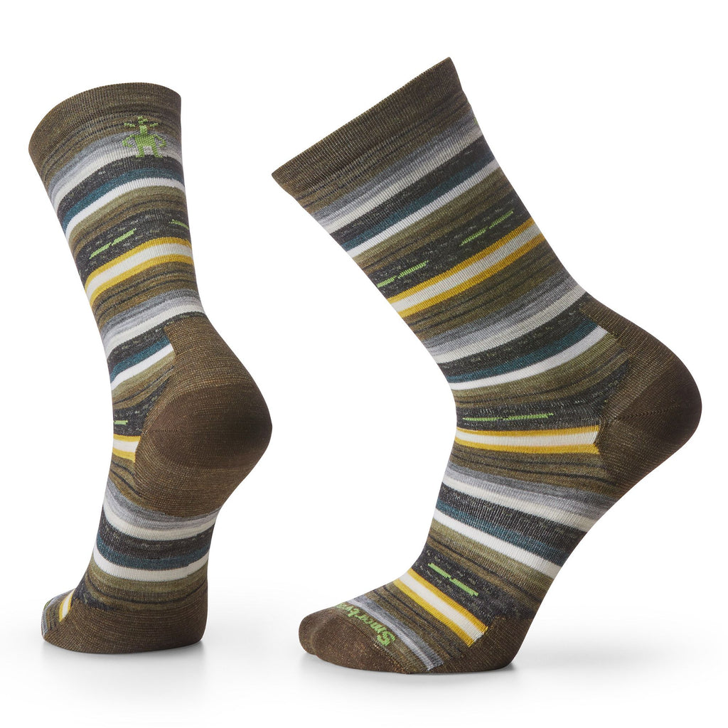 Smartwool Everyday Margarita Crew In Military Olive-The Trendy Walrus