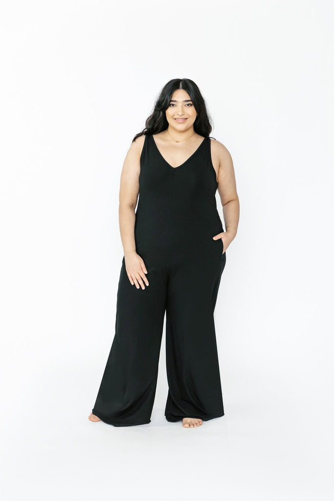 Smash + Tess The Tuesday Romper In Black-The Trendy Walrus