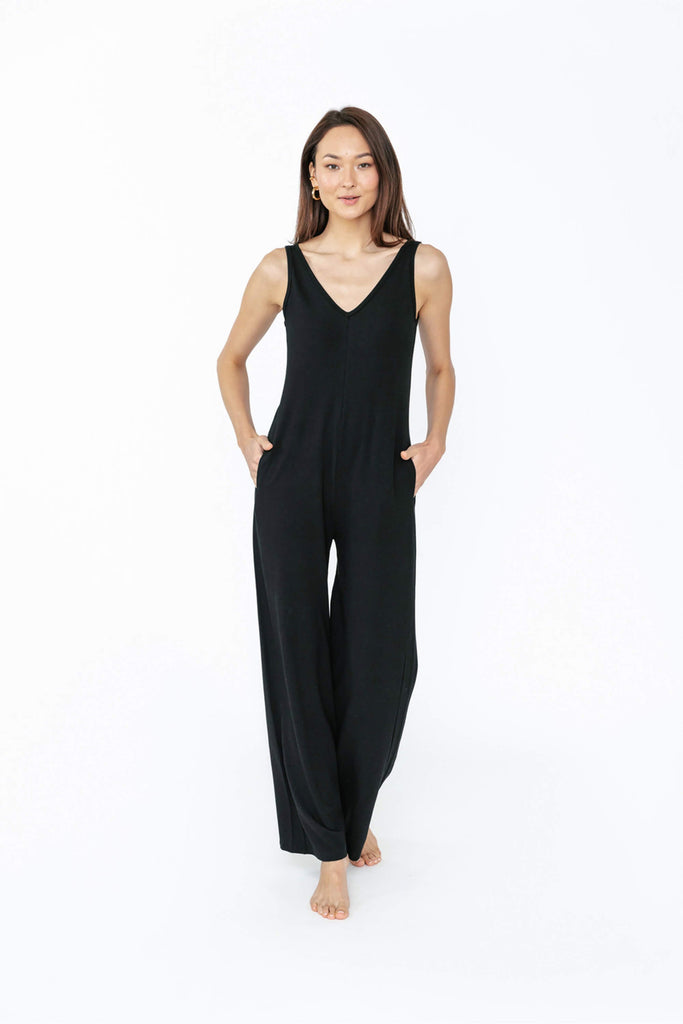 Smash + Tess The Tuesday Romper In Black-The Trendy Walrus