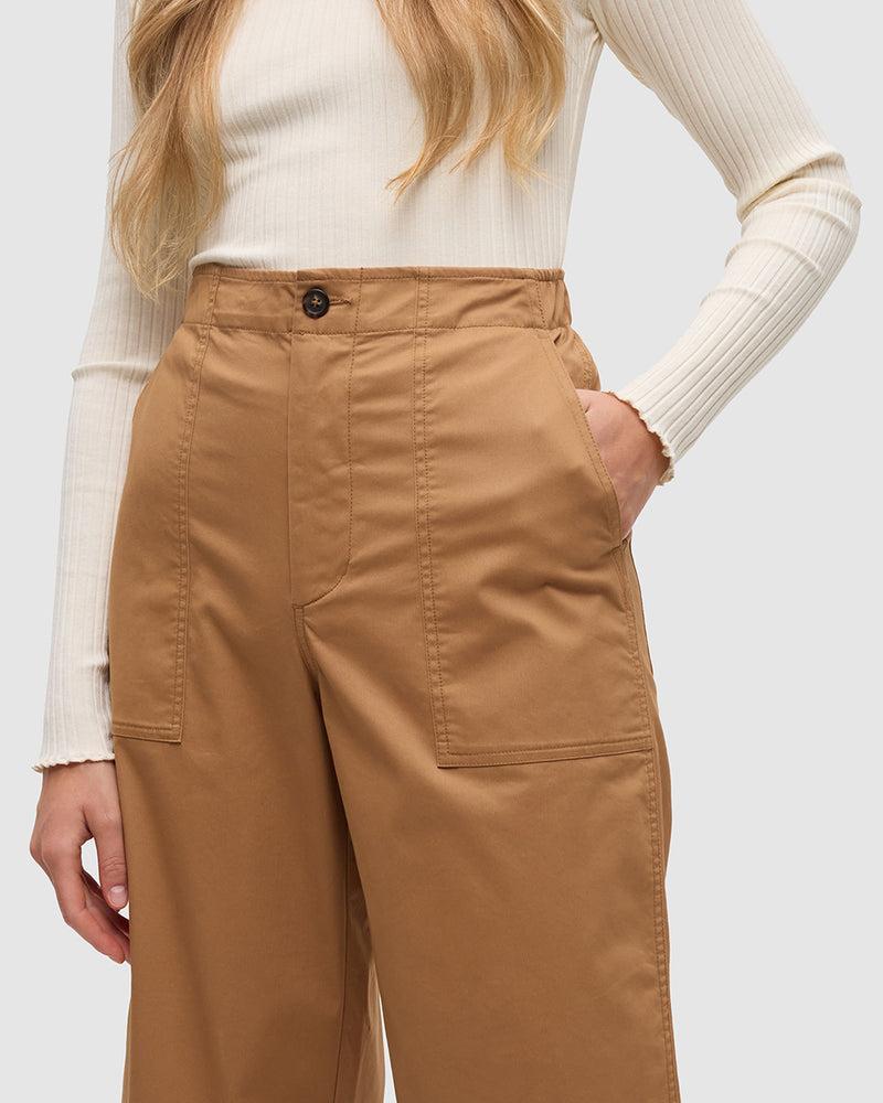 Tentree Alma Plant In Camel-The Trendy Walrus