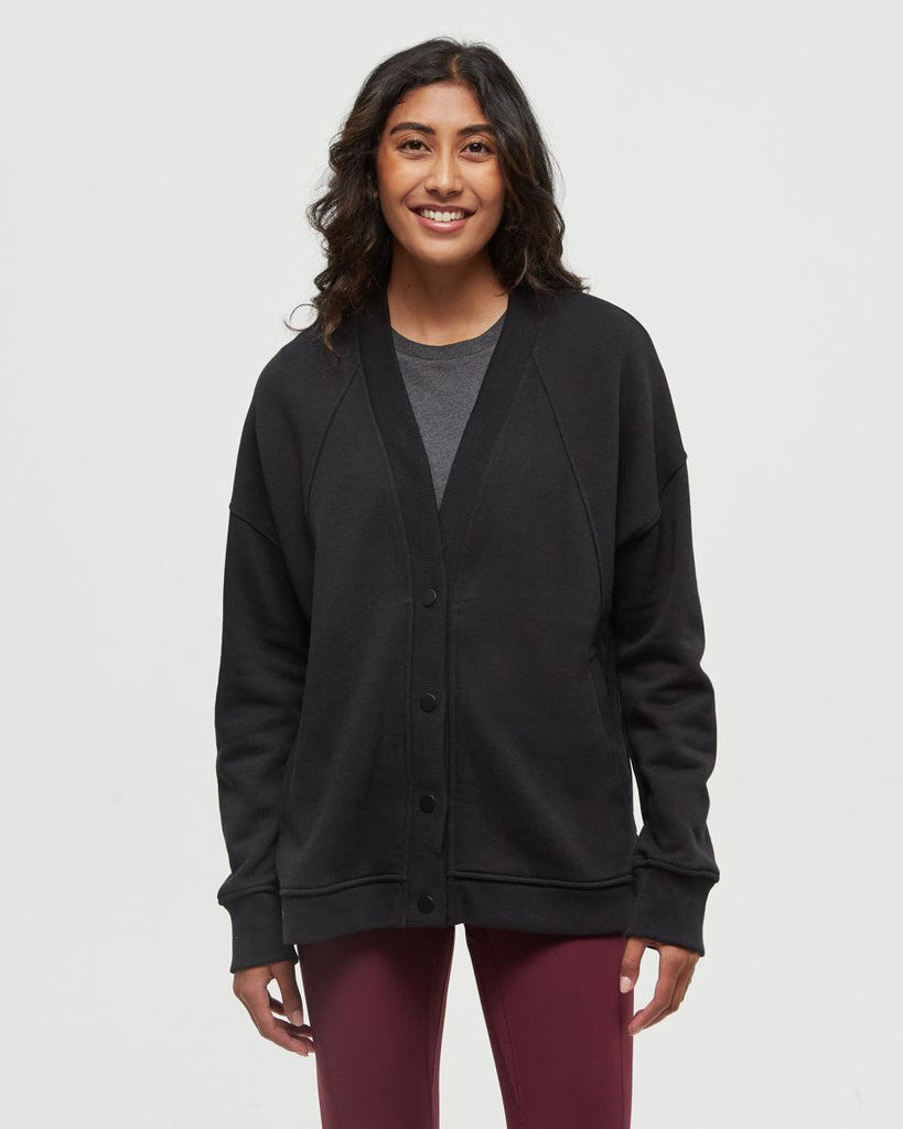 Tentree Brooksby Fleece In Meteorite Black-The Trendy Walrus