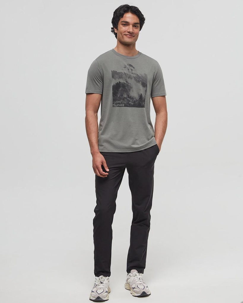 Tentree Cloud Peak T-Shirt In Mineral/Cloud Peak-The Trendy Walrus