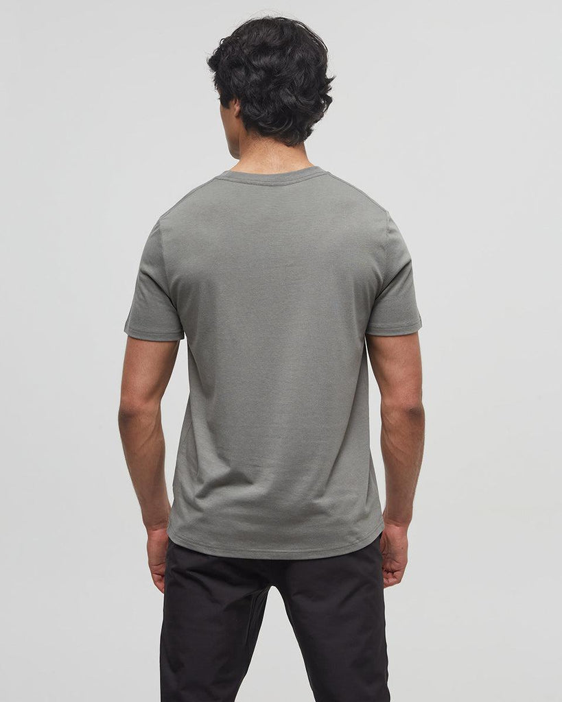 Tentree Cloud Peak T-Shirt In Mineral/Cloud Peak-The Trendy Walrus