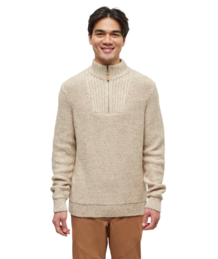 Tentree Conrad Sweater In Warm Oak Nep-The Trendy Walrus