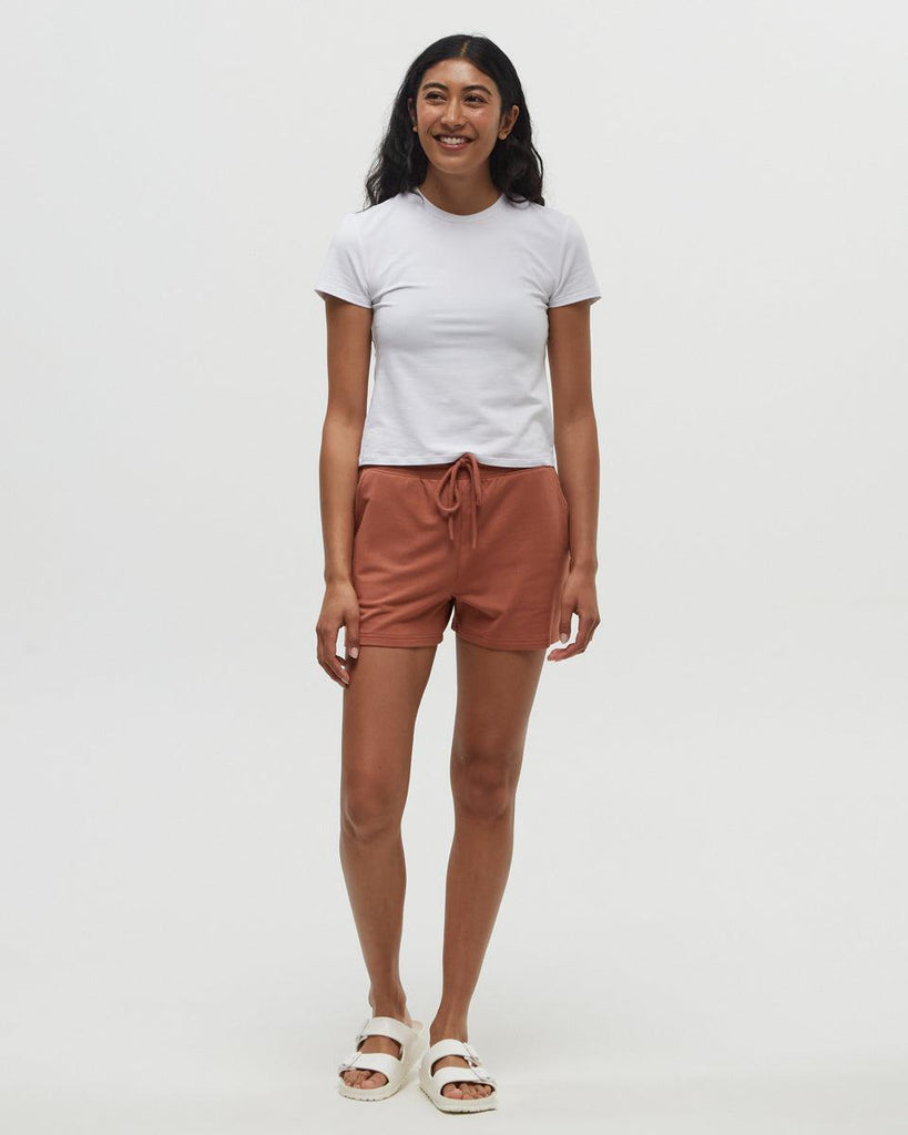 Tentree Fulton Short In Clay Tile-The Trendy Walrus