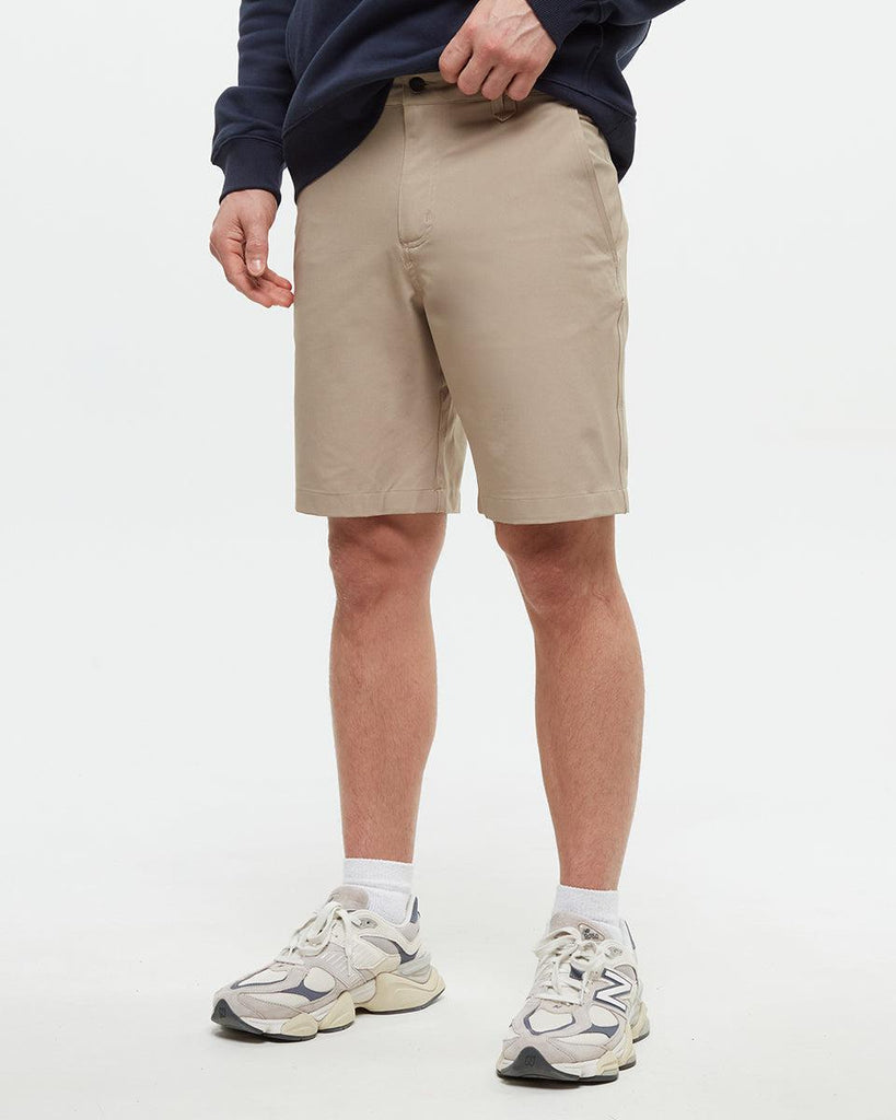 Tentree InMotion Latitude Short In Khaki-The Trendy Walrus