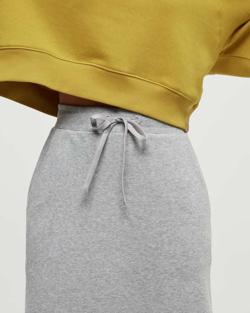 Tentree Montrose Skirt In Harbour Grey Heather-The Trendy Walrus