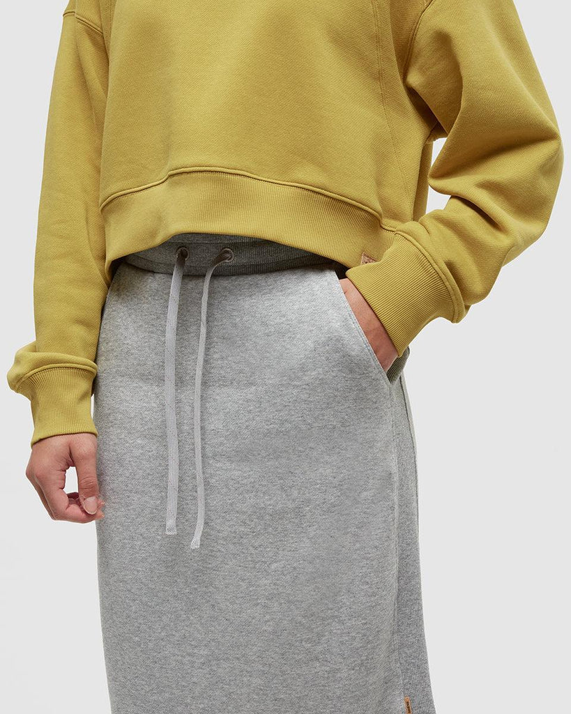 Tentree Montrose Skirt In Harbour Grey Heather-The Trendy Walrus