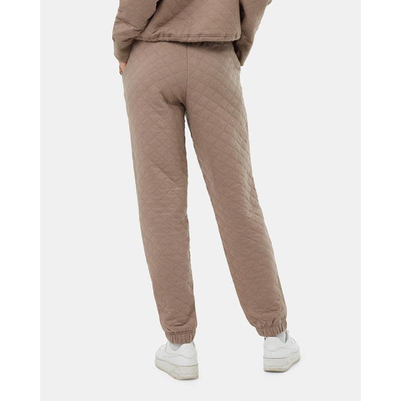 Tentree Quilted Pants In Fossil  Free Canada-Wide Shipping Over