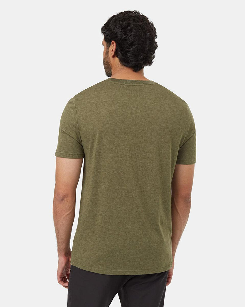 Tentree Sasquatch Classic T-Shirt Olive Night Green Heather-The Trendy Walrus