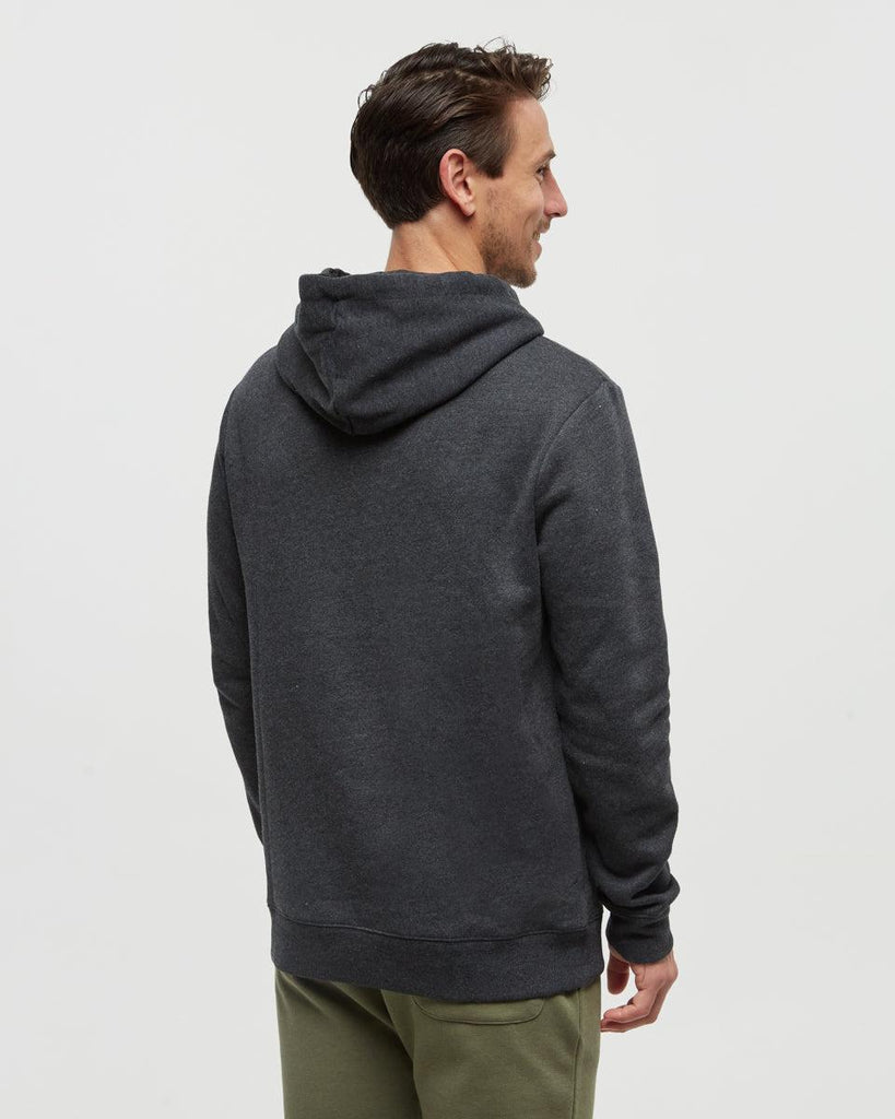 Tentree Sasquatch Hoodie In Meteorite Black Heather/ Hockey-The Trendy Walrus
