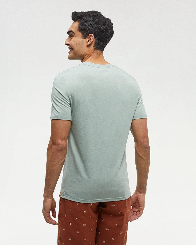 Tentree Sasquatch T-shirt In Oasis Heather/Hammock-The Trendy Walrus
