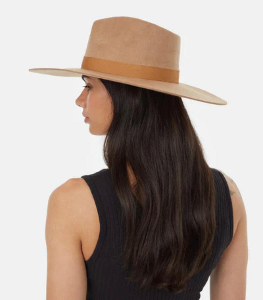 Tentree Taylor Felt Rancher Hat In Tobacco Brown-The Trendy Walrus
