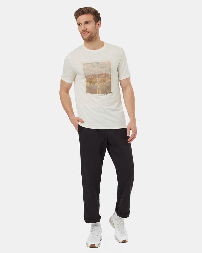Tentree Vintage Photo T-shirt In Undyed/Desert Road-The Trendy Walrus