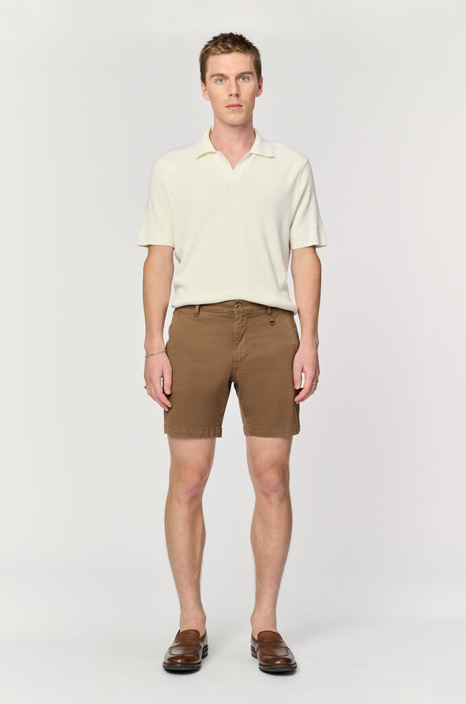 Warp + Weft ACT Short In Mocha-The Trendy Walrus