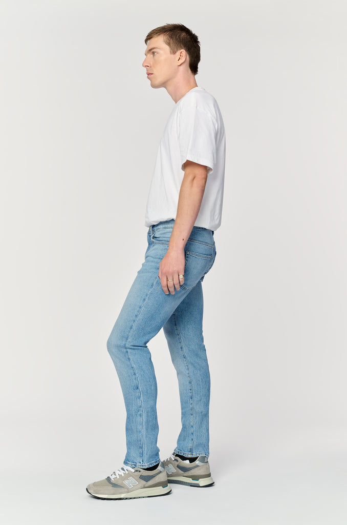 Warp + Weft AMS Slim Jeans In Sweetest Thing-The Trendy Walrus