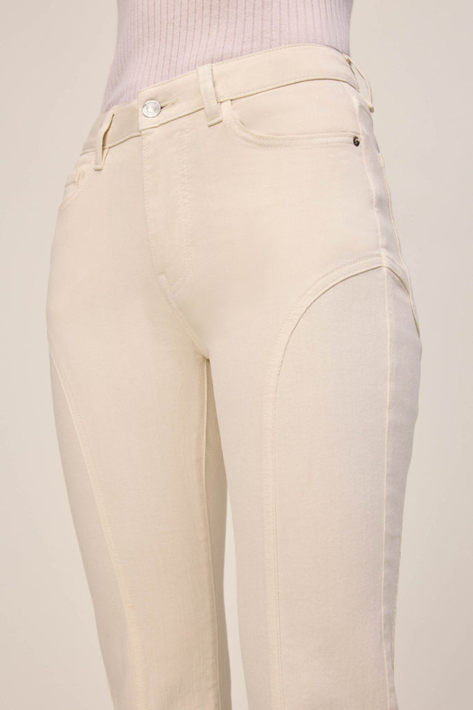 Warp + Weft MIA Flare In Ecru-The Trendy Walrus