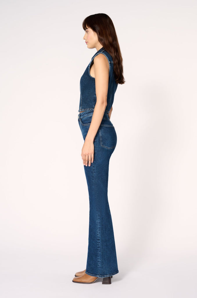 Warp + Weft Mia Flare Denim In Prescott-The Trendy Walrus