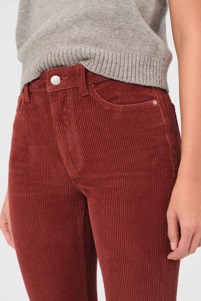 Warp + Weft NAO High Rise Bootcut Cords In Andorra-The Trendy Walrus