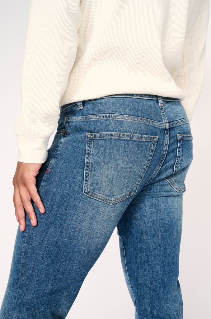 Warp + Weft ORD Straight Leg Denim In Tortoise-The Trendy Walrus