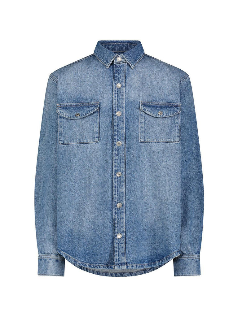 Warp + Weft SMO Shirt In Silverado-The Trendy Walrus