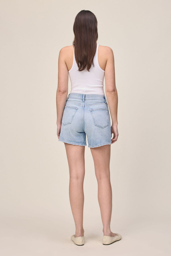Warp + Weft VVI Relaxed Shorts In Windows Down-The Trendy Walrus