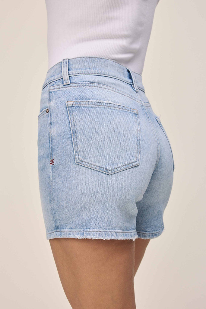 Warp + Weft VVI Relaxed Shorts In Windows Down-The Trendy Walrus