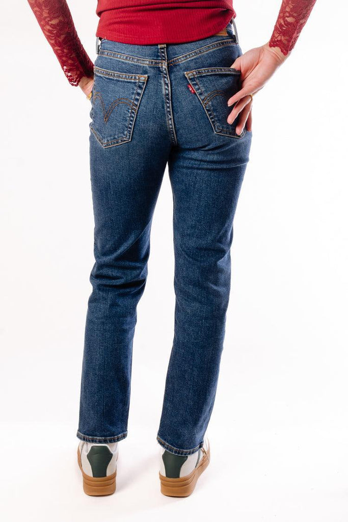 Levi's Wedgie Straight In Indigo Here We Go-The Trendy Walrus