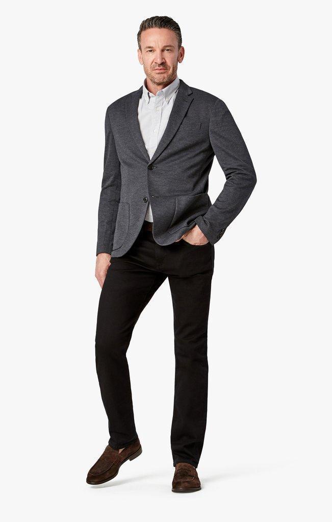34 Heritage Courage Straight Leg Jeans in Black Vintage Comfort-The Trendy Walrus
