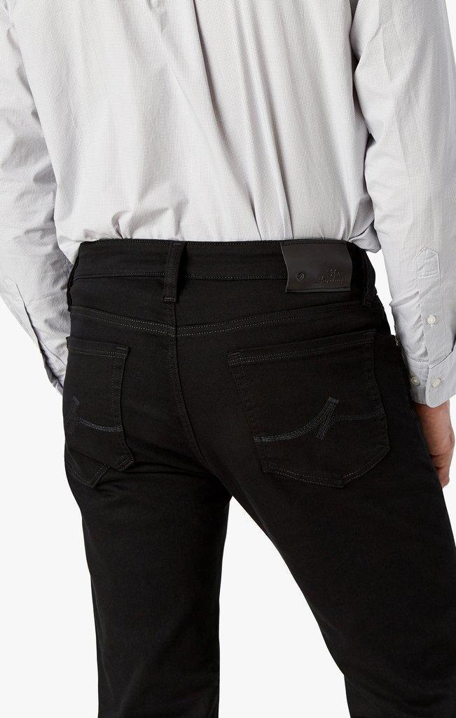 34 Heritage Courage Straight Leg Jeans in Black Vintage Comfort-The Trendy Walrus