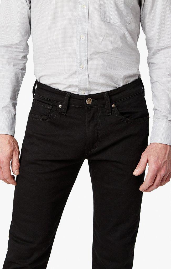 34 Heritage Courage Straight Leg Jeans in Black Vintage Comfort-The Trendy Walrus
