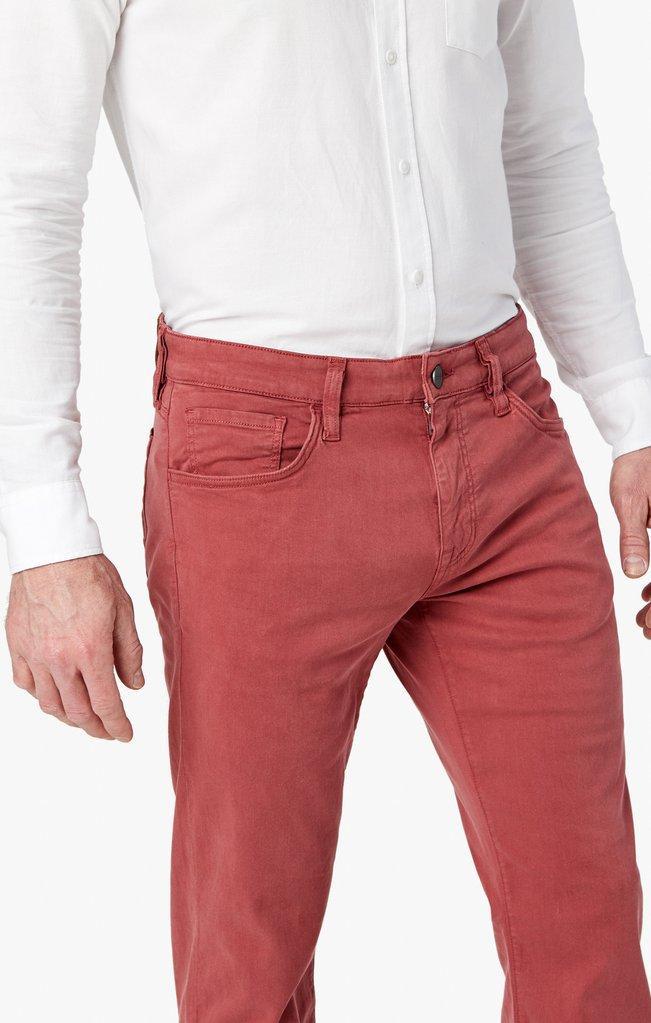 34 Heritage Courage Straight Leg Pants in Brick Dust Twill-The Trendy Walrus
