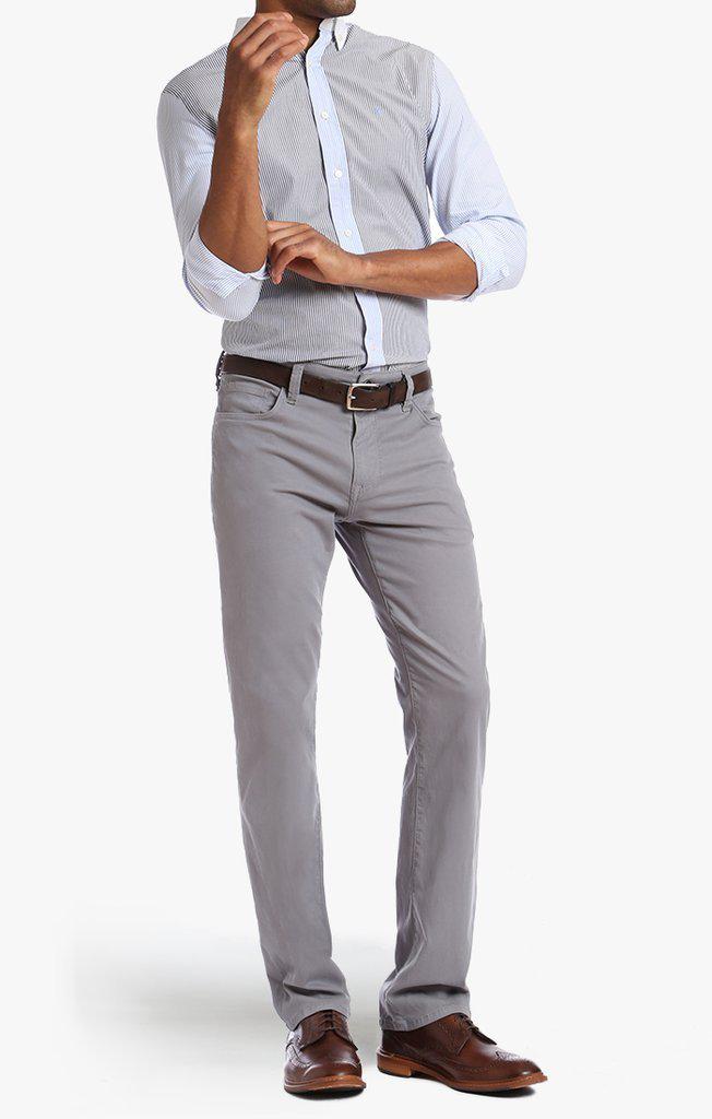 34 Heritage Courage Straight Leg Pants in Grey Fine Twill-The Trendy Walrus