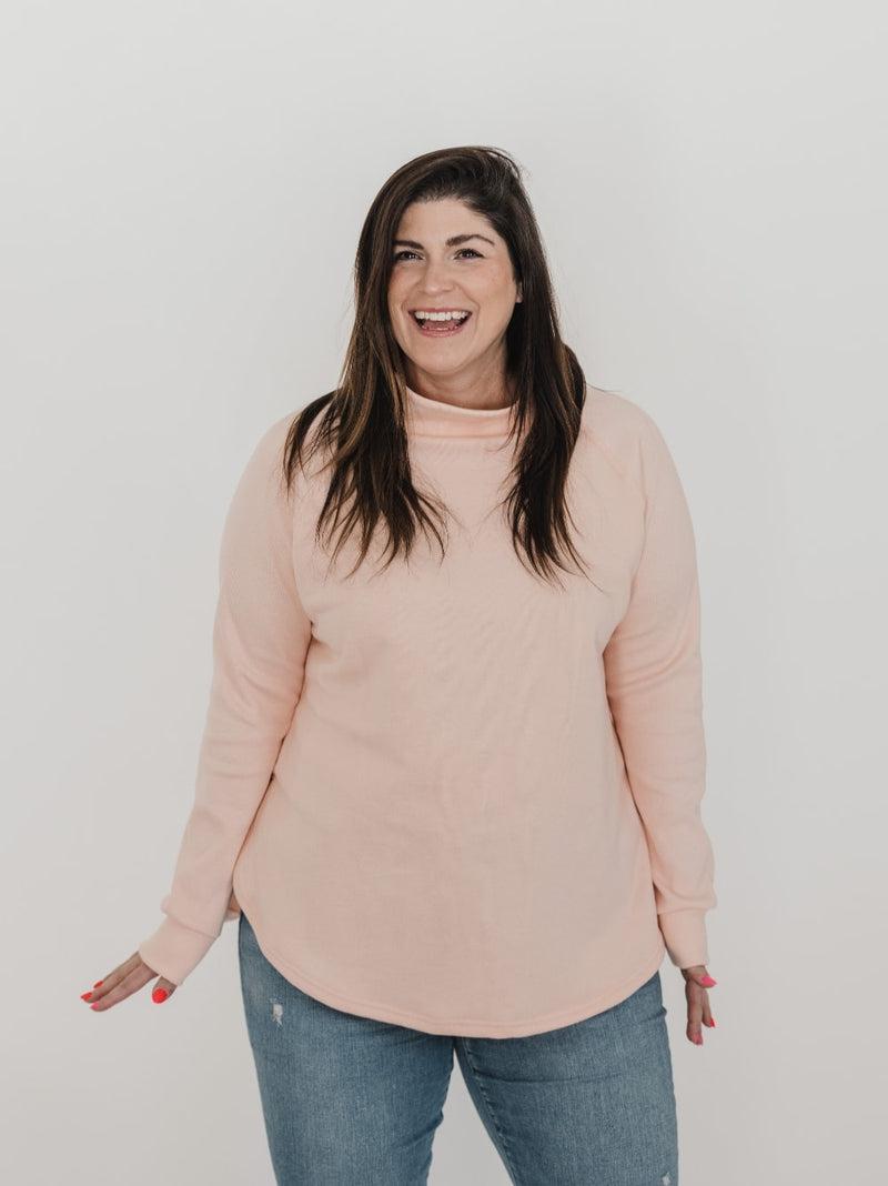 Blondie Classic Dusk Sweater In Peach  Free Canada-Wide Shipping Over –  The Trendy Walrus